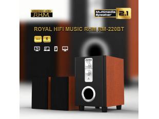 Loa vi tính 2.1 Royal Hifi Music RHM RM-220BT – Kết nối Bluetooth 5.0